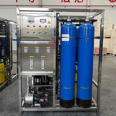 কাস্টমাইজযোগ্য ইন্ডাস্ট্রিয়াল রিভার্স অস্মোসিস সিস্টেম পিভিসি উপাদান দিয়ে দুটি ক্যান