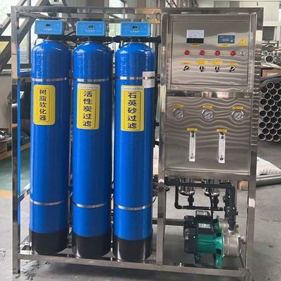 নিরাপদ অপারেশন বৈদ্যুতিক বিপরীত অস্মোসিস ওয়াটার মেশিন সম্পূর্ণ স্বয়ংক্রিয়