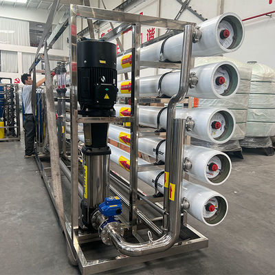 রিভার্স অস্মোসিস সিস্টেমের জন্য ইকো-বন্ধুত্বপূর্ণ স্টেইনলেস স্টীল ওয়াটার পরিশোধন সিস্টেম
